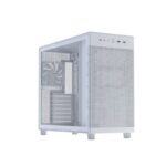ASUS Prime AP303 Tempered Glass Compact ATX Gaming Case white