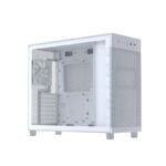 ASUS Prime AP303 Tempered Glass Compact ATX Gaming Case white