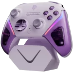 EasySMX D10 Wireless Game Controller TMR Anti-Drift Joysticks, Dual-Mode Triggers, 1000Hz Polling, Mechanical Buttons, RGB – Bluetooth Gamepad for PC/Switch/Switch2/iOS/Android with Charging Dock
