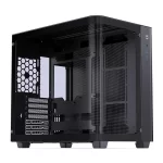 JONSBO TK-3 One-Piece Curved Glass ATX Mid Tower Gaming Pc Case Black