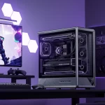 JONSBO D401 ATX Gaming PC Case Seaview Black.