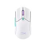 HyperX Pulsefire Haste 2 Core Wls Wireless Gaming Mouse (Wht/Grn/Pur)