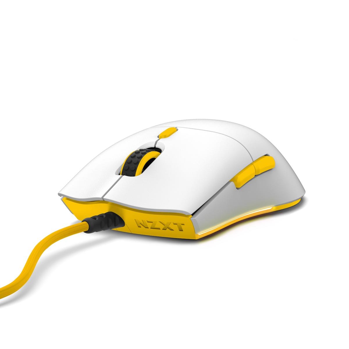 NZXT Lift MS-1WRAY-WM Lightweight Ambidextrous Optical Gaming Mouse White/Yellow NZXT Lift MS-1WRAY-WM Lightweight Ambidextrous Optical Gaming Mouse White/Yellow