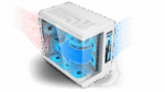 SOEYI U600 Dual Chamber ATX Mid Tower Modern Aesthetic Gaming Pc Case with 2.5K LCD