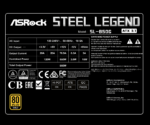 ASRock SL-850G 850 Watt 80 Plus Gold ATX 3.1 Fully Modular Power Supply.