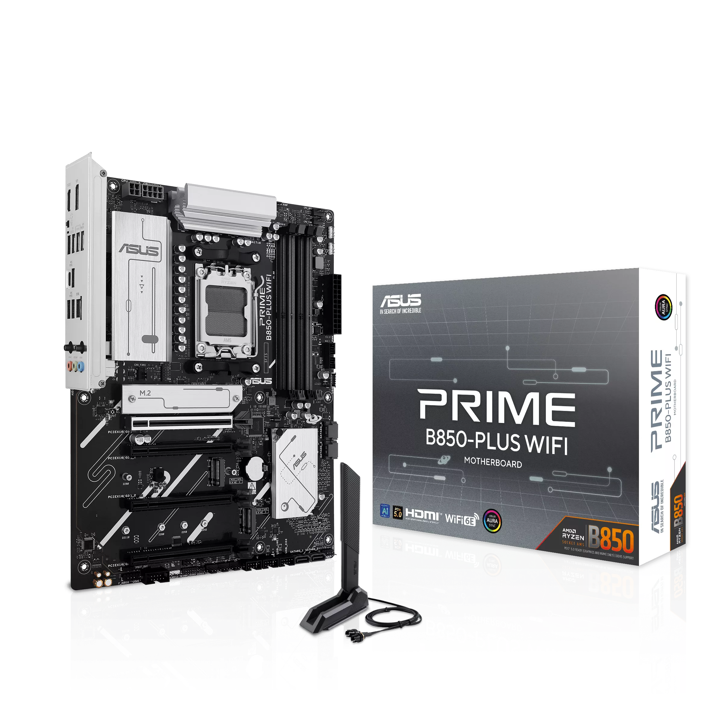 ASUS PRIME B850-PLUS WIFI ASUS PRIME B850-PLUS WIFI AMD AM5 ATX Motherboard