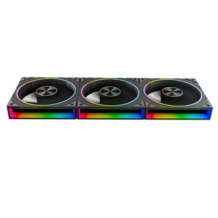 Jungle Leopard MS-01 Micro ATX Gaming PC Case With 3X Preinstalled Transwarp 120mm RGB Case Fan