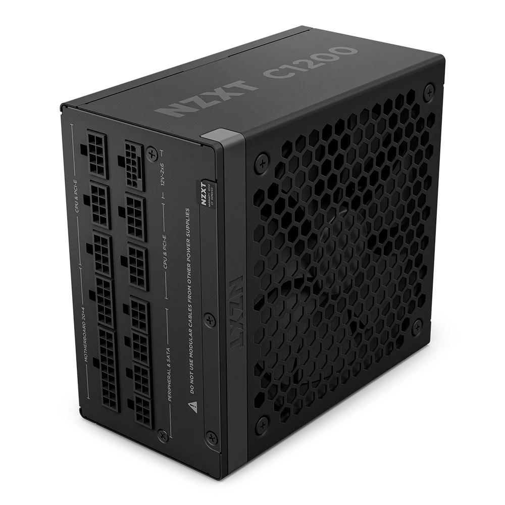 NZXT C1200 1200W 80+ Gold ATX 3.0 – PCIe 5.0 Fully Modular Power Supply
