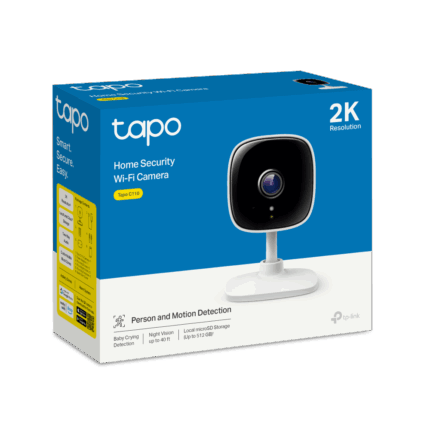 TP-Link Tapo C110 2K 3MP Home Security Wi-Fi Camera