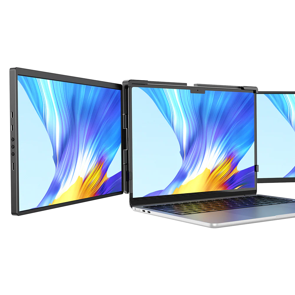 UPERFECT 14" 2K Triple IPS Portable Monitor for Laptop Portable Workstation